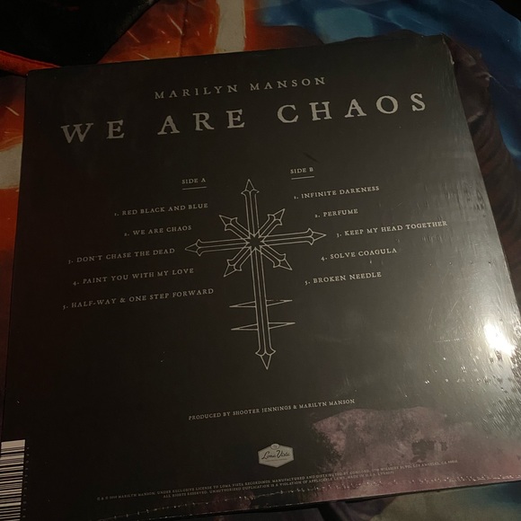 Marilyn Manson “We Are Chaos” :: Target Exclusive Vinyl +Limited Edition Art - Picture 4 of 4